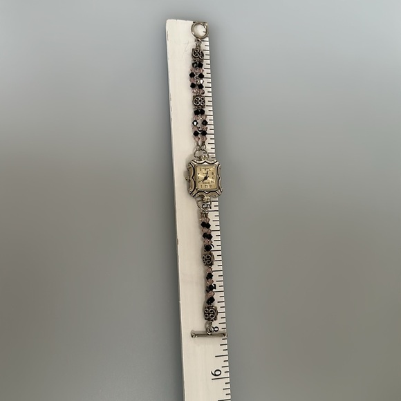 GENEVA Sterling Silver Crystals Watch - Picture 8 of 8